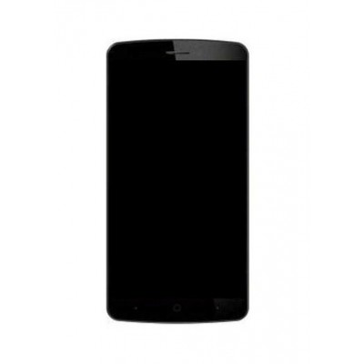 Lcd Frame Middle Chassis For Lyf Wind 3 Black By - Maxbhi Com
