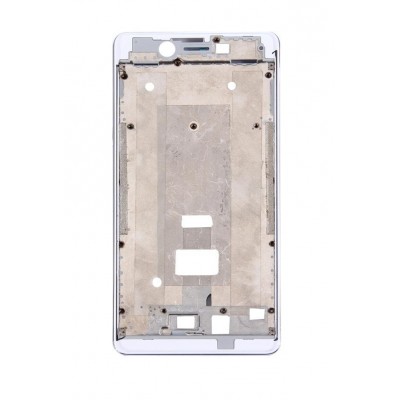 Lcd Frame Middle Chassis For Oppo A51 White By - Maxbhi Com