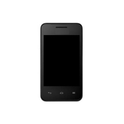 Lcd Frame Middle Chassis For Huawei Ascend Y220 Black By - Maxbhi Com