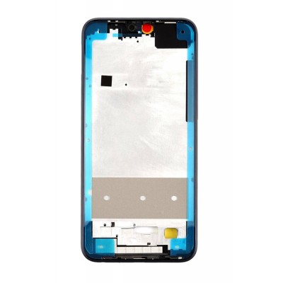 Lcd Frame Middle Chassis For Huawei Honor 9i 2018 White By - Maxbhi Com