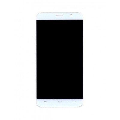 Lcd Frame Middle Chassis For Intex Cloud 4g Smart White By - Maxbhi Com