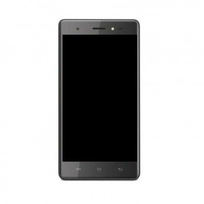 LCD Frame Middle Chassis for Lava P7 Black