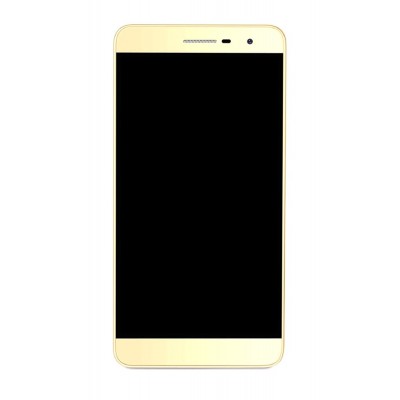Lcd Frame Middle Chassis For Lava X46 Black By - Maxbhi Com