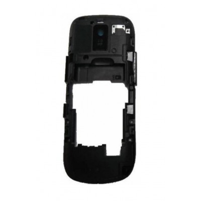 Lcd Frame Middle Chassis For Nokia Asha 202 Grey By - Maxbhi Com