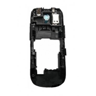 Lcd Frame Middle Chassis For Nokia Asha 202 Red By - Maxbhi Com