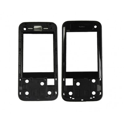Lcd Frame Middle Chassis For Nokia N81 8gb Cocoa Brown By - Maxbhi Com