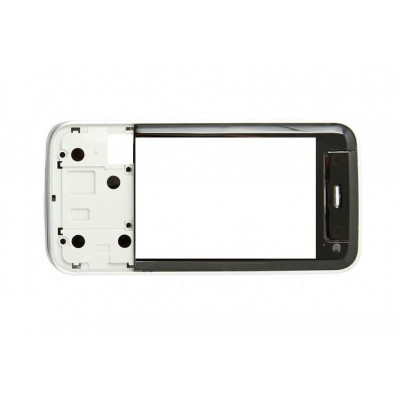 Lcd Frame Middle Chassis For Nokia N81 8gb White By - Maxbhi Com