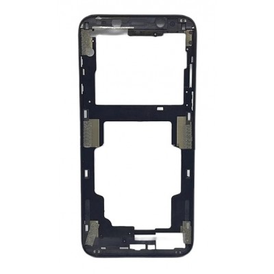 Lcd Frame Middle Chassis For Bluboo S8 Black By - Maxbhi Com