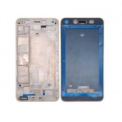 Lcd Frame Middle Chassis For Honor 5 White By - Maxbhi Com