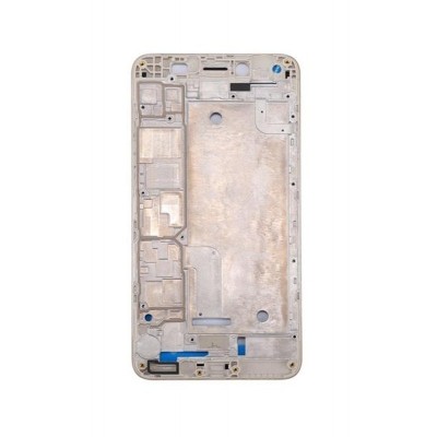 Lcd Frame Middle Chassis For Honor 5 White By - Maxbhi Com
