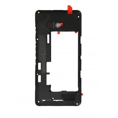 Lcd Frame Middle Chassis For Microsoft Lumia 640 Blue By - Maxbhi Com