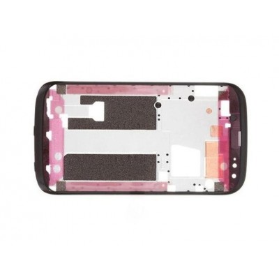 Lcd Frame Middle Chassis For Htc Desire V White By - Maxbhi Com