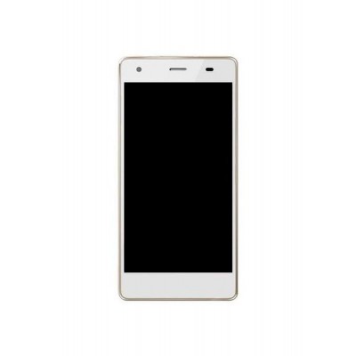 Lcd Frame Middle Chassis For Intex Aqua Ace Mini White By - Maxbhi Com