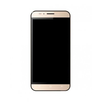 Lcd Frame Middle Chassis For Intex Aqua Turbo 4g Grey By - Maxbhi Com