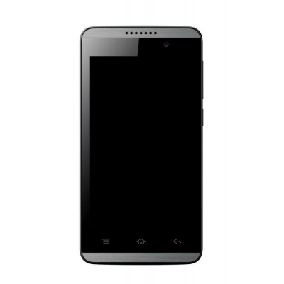 Lcd Frame Middle Chassis For Lyf Flame 3 Black By - Maxbhi Com