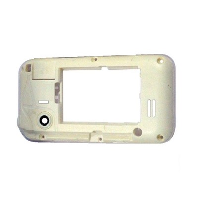 Lcd Frame Middle Chassis For Samsung E2652 Champ Duos Black By - Maxbhi Com
