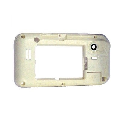 Lcd Frame Middle Chassis For Samsung E2652 Champ Duos Black By - Maxbhi Com