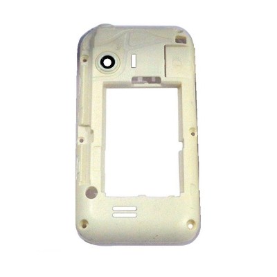 Lcd Frame Middle Chassis For Samsung E2652w Champ Duos White By - Maxbhi Com