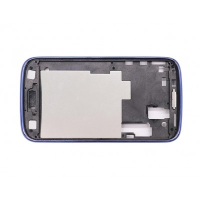 Lcd Frame Middle Chassis For Samsung Galaxy Core Blue By - Maxbhi Com