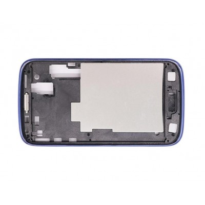 Lcd Frame Middle Chassis For Samsung Galaxy Core Blue By - Maxbhi Com