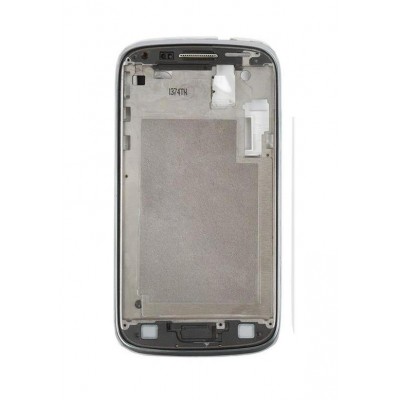 Lcd Frame Middle Chassis For Samsung Galaxy Core White By - Maxbhi Com