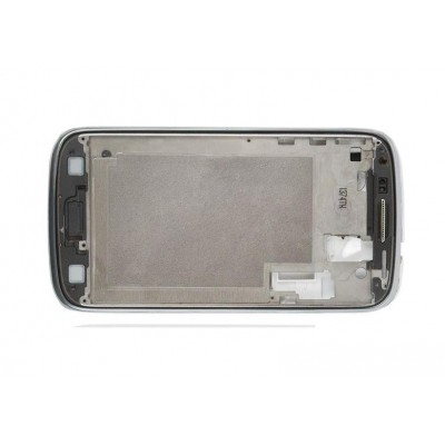 Lcd Frame Middle Chassis For Samsung Galaxy Core White By - Maxbhi Com