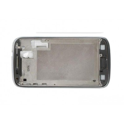 Lcd Frame Middle Chassis For Samsung Galaxy Core White By - Maxbhi Com