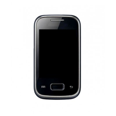 Lcd Frame Middle Chassis For Samsung Galaxy Pocket Duos S5302 White By - Maxbhi Com