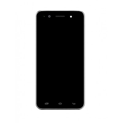 Lcd Frame Middle Chassis For Karbonn Machone Titanium S310 Black By - Maxbhi Com