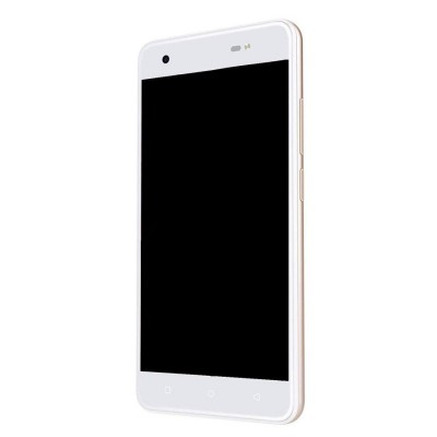 Lcd Frame Middle Chassis For Lava Iris 65 White By - Maxbhi Com