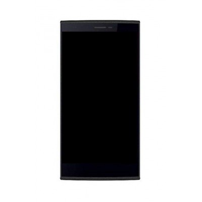 Lcd Frame Middle Chassis For Micromax Canvas Play 4g Q469 Black By - Maxbhi Com