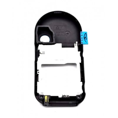 Lcd Frame Middle Chassis For Nokia 7370 Black By - Maxbhi Com