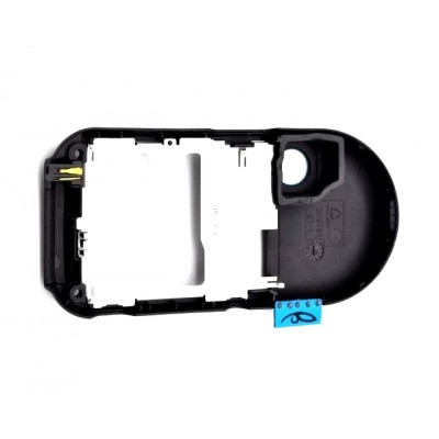 Lcd Frame Middle Chassis For Nokia 7370 Black By - Maxbhi Com