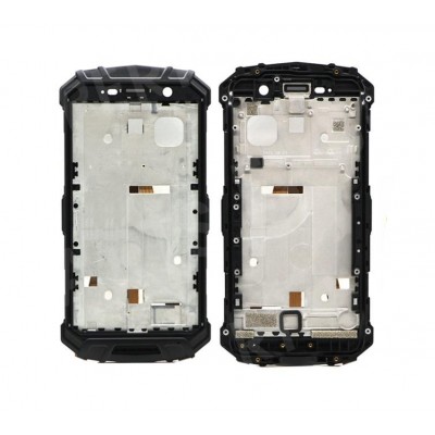 Lcd Frame Middle Chassis For Doogee S60 Silver By - Maxbhi Com