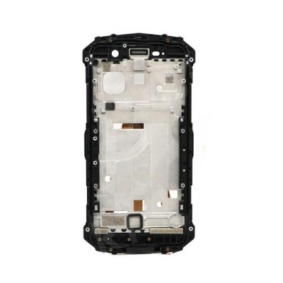 Lcd Frame Middle Chassis For Doogee S60 Silver By - Maxbhi Com