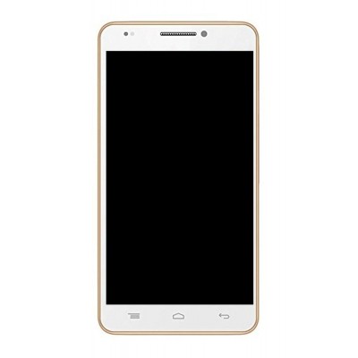 Lcd Frame Middle Chassis For Intex Aqua Xtreme 2 Silver By - Maxbhi Com