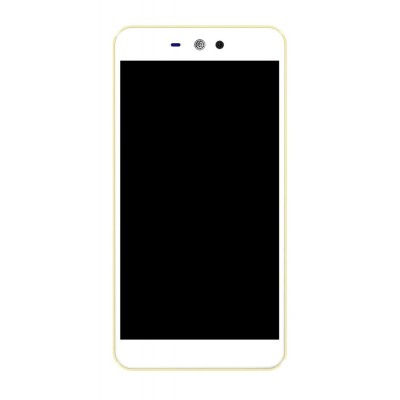 Lcd Frame Middle Chassis For Micromax Q345 White By - Maxbhi Com