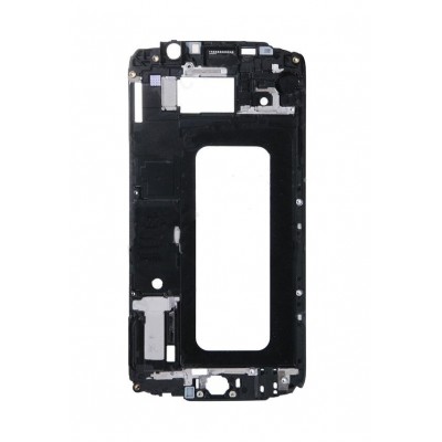 Lcd Frame Middle Chassis For Samsung Galaxy S6 64gb White By - Maxbhi Com