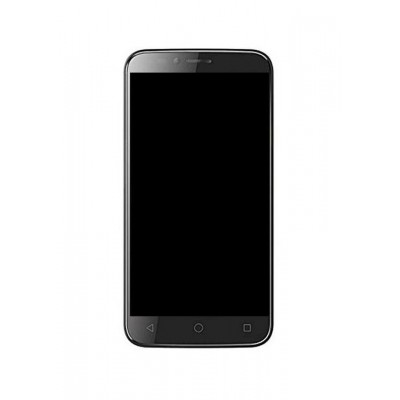 Lcd Frame Middle Chassis For Karbonn Quattro L50 Black By - Maxbhi Com