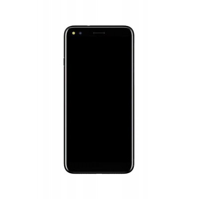 Lcd Frame Middle Chassis For Micromax Canvas 1 2018 Black By - Maxbhi Com