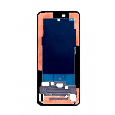 Lcd Frame Middle Chassis For Xiaomi Poco F2 Pro Black By - Maxbhi Com