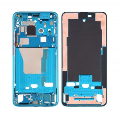 Lcd Frame Middle Chassis For Xiaomi Poco F2 Pro Blue By - Maxbhi Com