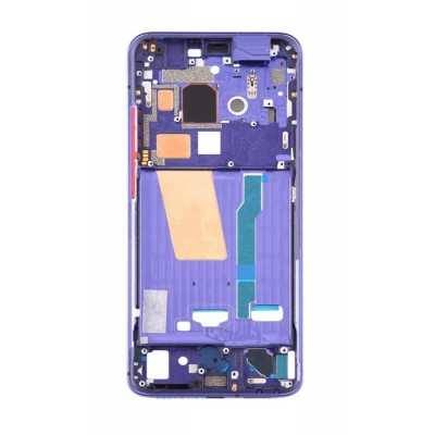 Lcd Frame Middle Chassis For Xiaomi Poco F2 Pro Purple By - Maxbhi Com