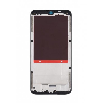 Lcd Frame Middle Chassis For Xiaomi Redmi 9a Black By - Maxbhi Com