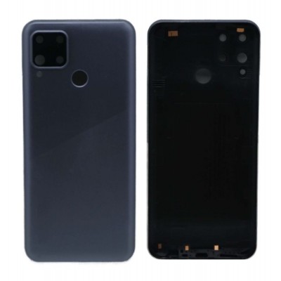 Back Panel Cover For Realme C15 Silver - Maxbhi Com