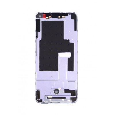 Lcd Frame Middle Chassis For Huawei Nova 7 Se Silver By - Maxbhi Com