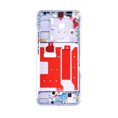Lcd Frame Middle Chassis For Huawei Nova 7 Se Silver By - Maxbhi Com