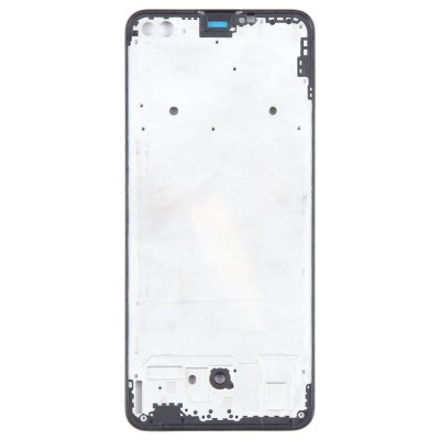 Lcd Frame Middle Chassis For Oppo Reno 4 Black By - Maxbhi Com