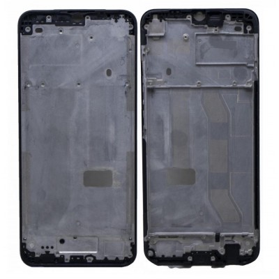 Lcd Frame Middle Chassis For Realme C15 Black By - Maxbhi Com