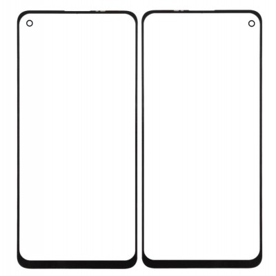 Replacement Front Glass For Huawei Nova 7 Se Black By - Maxbhi Com